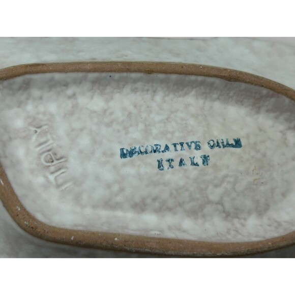 Hand‎ Painted Cat Soap Dish 7 1/2" Made in Italy GAR350G - Picture 7 of 7